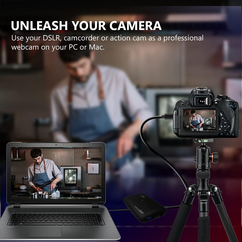 Y&H 4K Game Capture Card Live Streaming and Record in 4K30P or 1080P 120HZ,HDMI Zero-Lag Pass-Through USB3.0 Video Ultra-Low Latency for PS3, PS4, Xbox Series X/S, Xbox One, Nintendo Switch