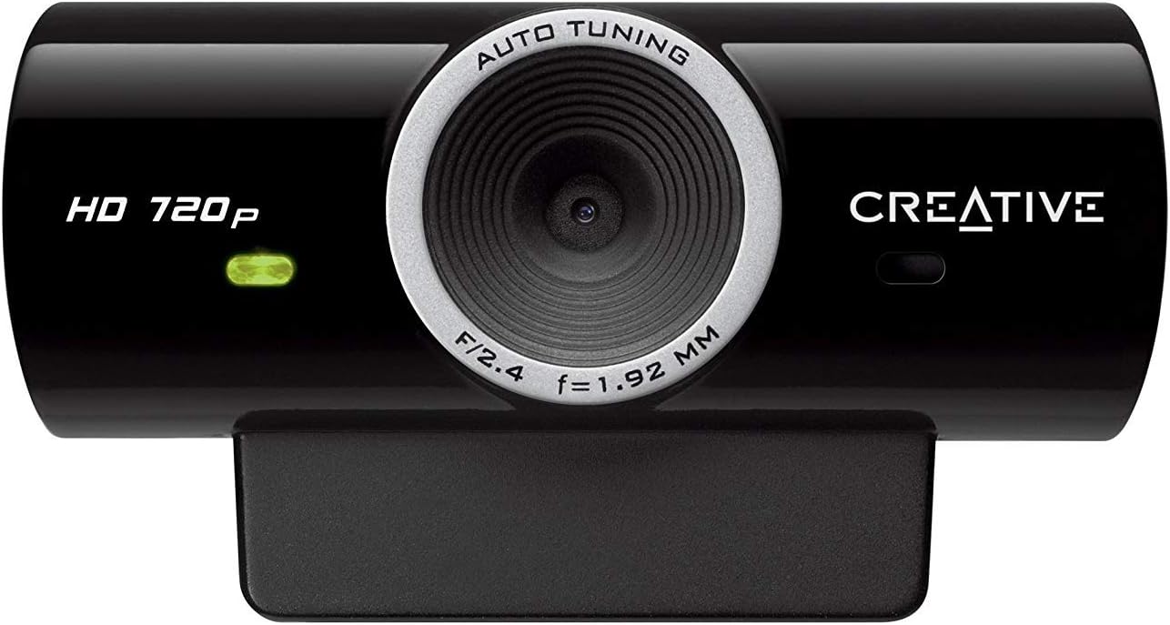 Creative Live! Cam Sync V3 2K QHD Webcam with 4X Zoom | 2K QHD Webcam, 4X Digital Zoom, Dual Microphones, Plug-and-Play, PC, Meetings
