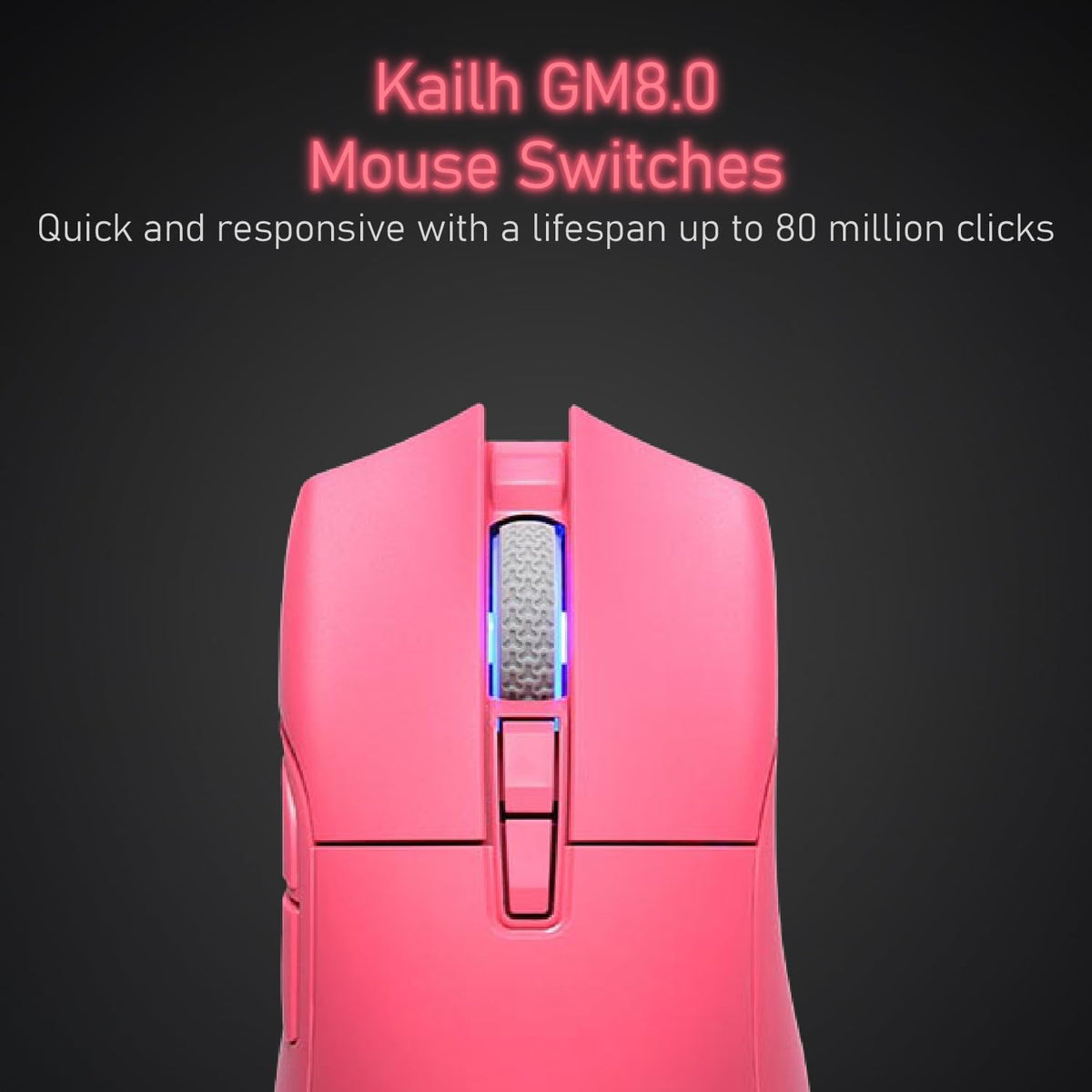 iRocks M31R Wireless Gaming Mouse - Tri-Mode 2.4G/Bluetooth/USB-C - 26K DPI