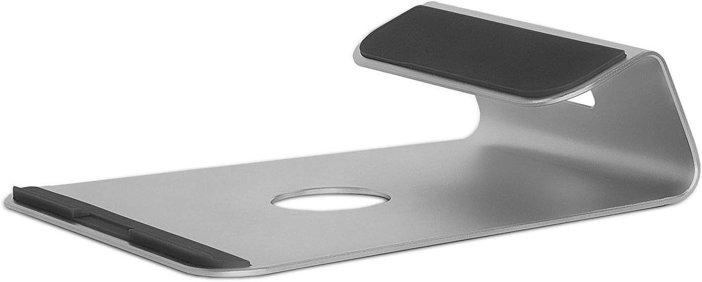 Mount-It! Tilted Laptop Riser for MacBook and iPad Pro - Ergonomic Laptop and Tablet Wedge - Notebook Cooling Stand for MacBook Pro, Chromebook, iPad Pro, Drawing Tablets with 11"-15" Screens