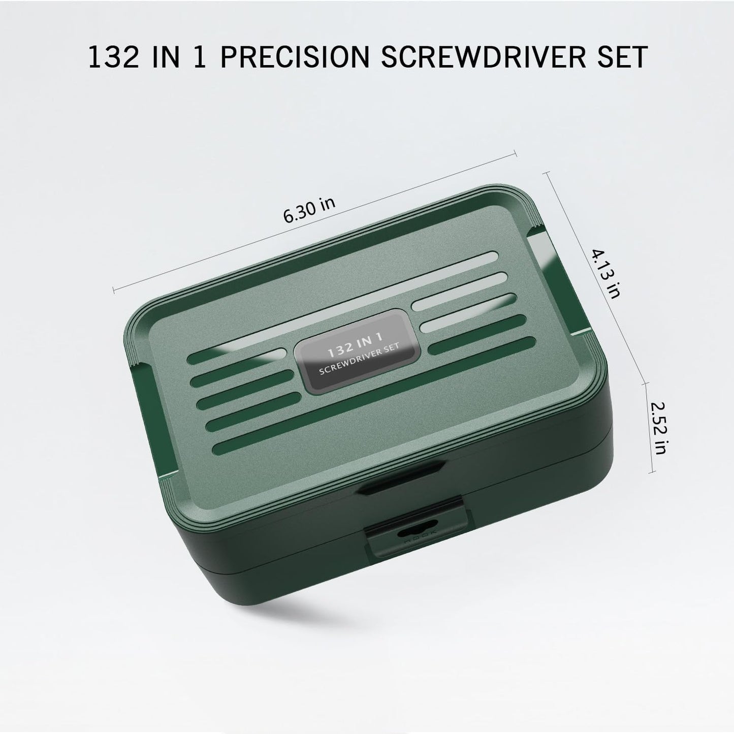 Mini Precision Screwdriver Set with Color-coded Identification, 132 in 1 Micro Magnetic Repair Tool Kits with Storage Box, 108 Bits,Small Manual Screw Driver Toolkits for iPhone/Mac/iPad/Table
