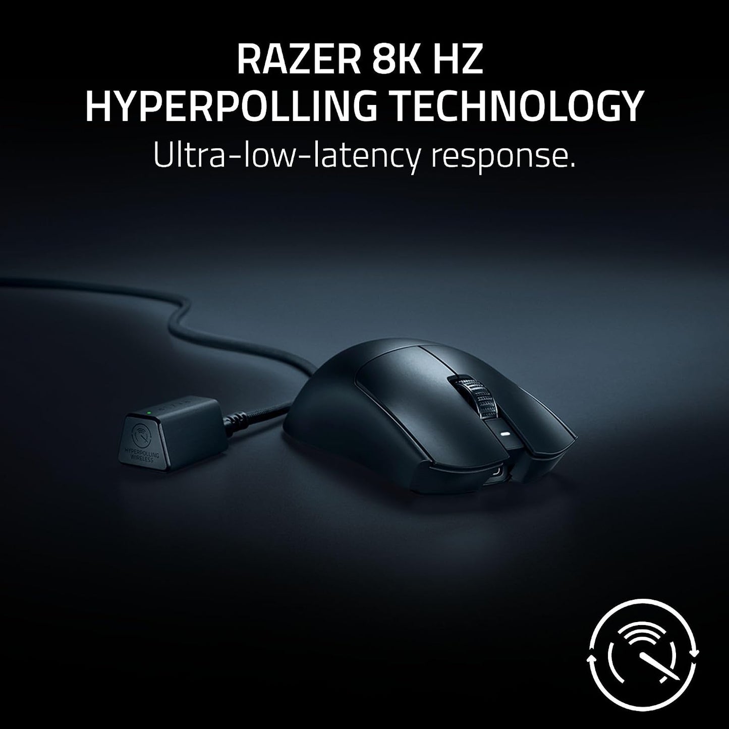 Razer Viper V3 Pro Wireless Esports Gaming Mouse, 54g Lightweight, Black | 35K DPI Optical Sensor, Gen3 Optical Switches, 8 Programmable Controls, 95 Hr Battery, 8000 Hz Polling Rate, for PC & Mac