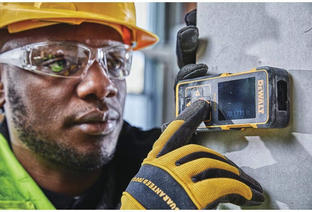 DEWALT Laser Measure Tool/Distance Meter, Bluetooth, 330-Foot (DW0330SN)