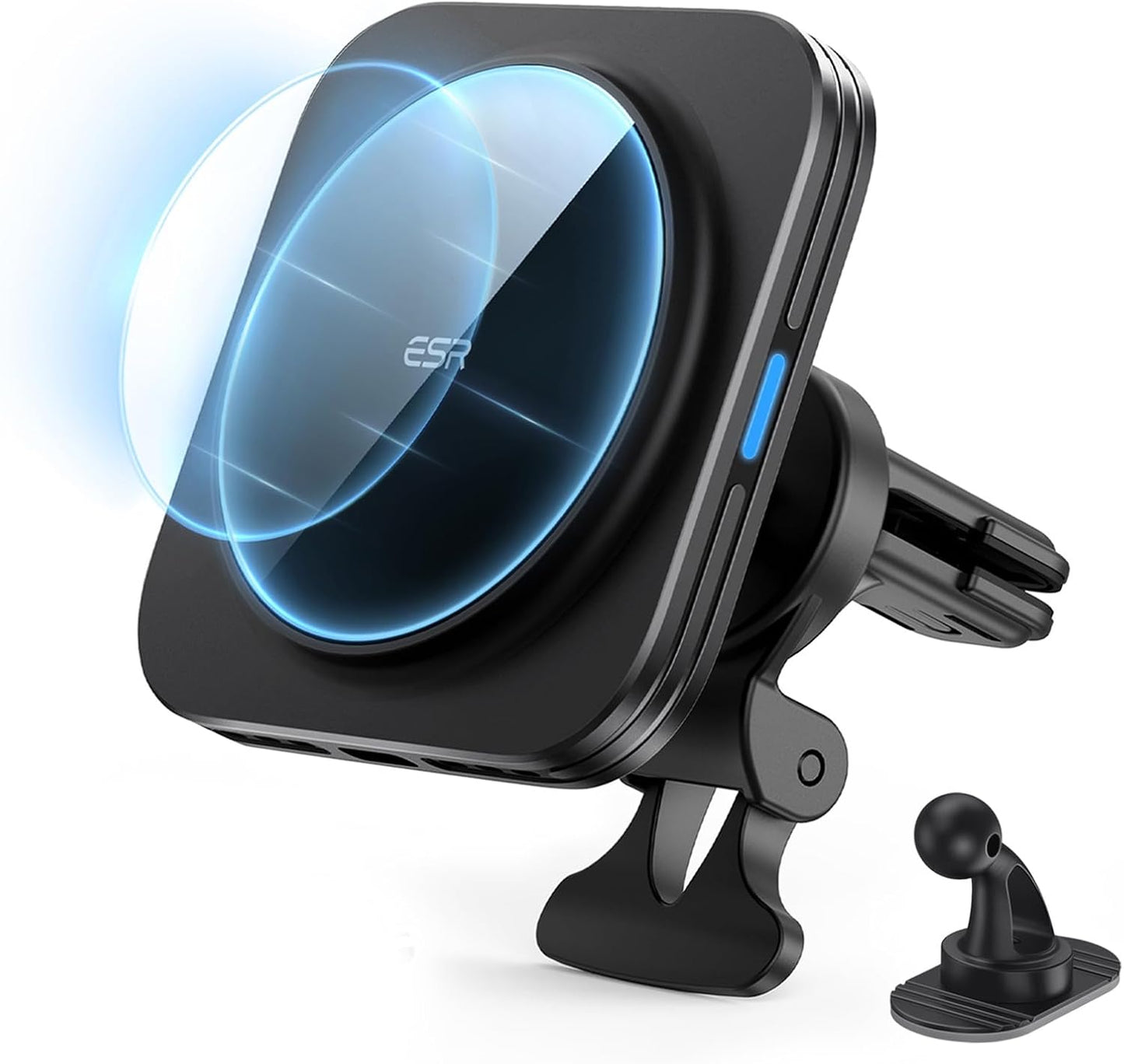 ESR for 15W MagSafe Car Mount Charger for iPhone 17-12, Samsung Galaxy S26 | Magnetic Wireless Car Charger, for MagSafe Car Charging, Air Vent Dashboard Phone Holder Mount, Fast Charging