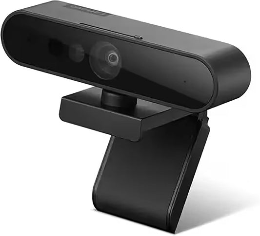 Lenovo Performance FHD 1080p Webcam USB-C,Log-on with Windows Hello, Dual Microphones, 95 Degree Lens and 4X Digital Zoom, Sliding Privacy Shutter, Black