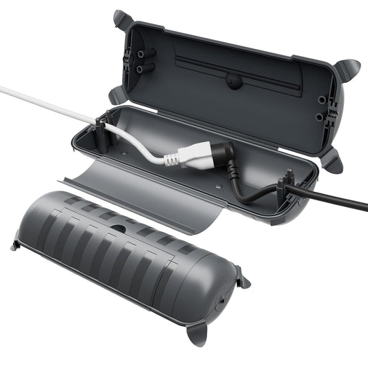 RESTMO 2 Pack Outdoor Extension Cord Cover, IP44 Waterproof Electrical Box