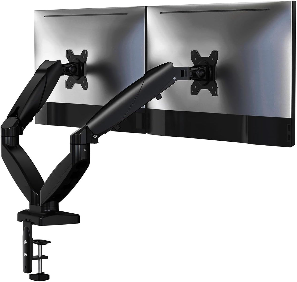 Dual 24-27 Inches Monitors Mount Arms for Desk