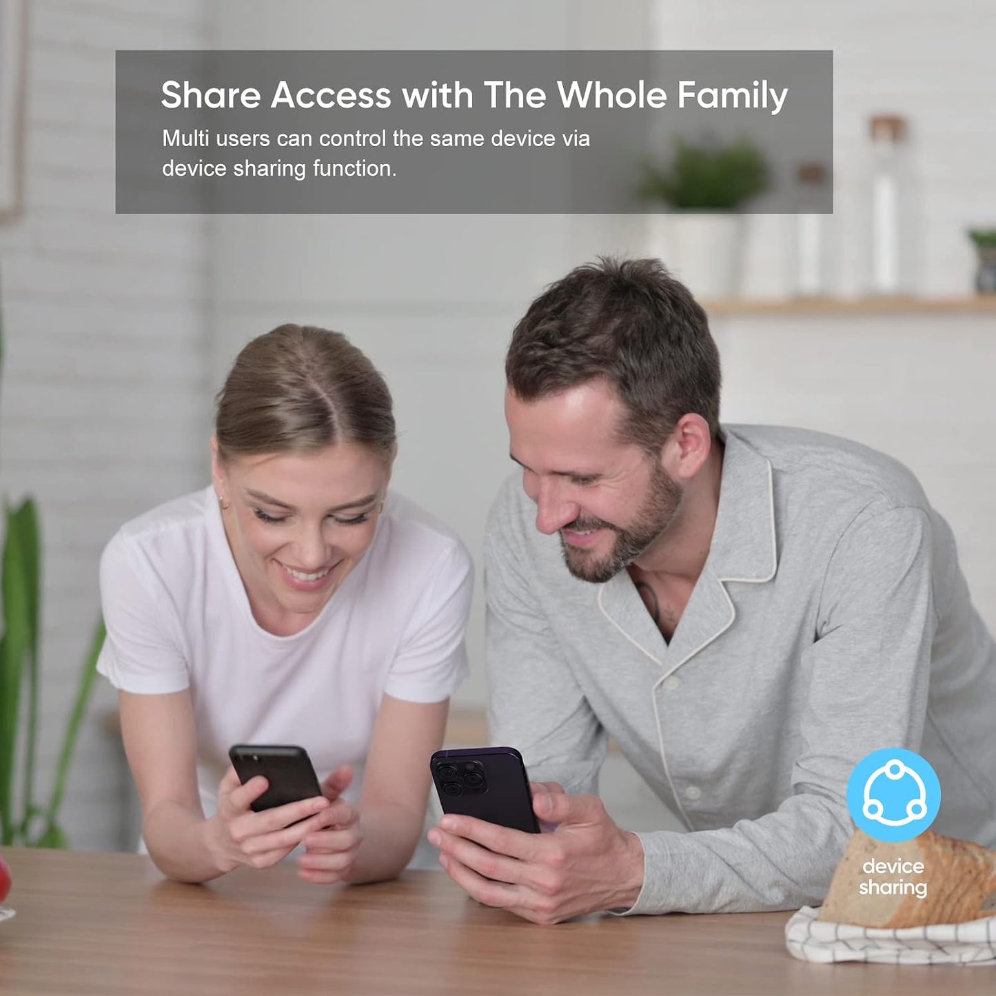 Onvis Matter Over Thread Smart Plug, Smart Mini Outlet, Works with Apple Home, Alexa & Google Home, 15A/1800W （4Pack）