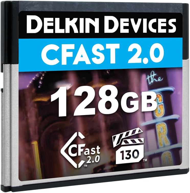 Delkin Devices CFast 2.0 VPG130 Memory Card (128GB)