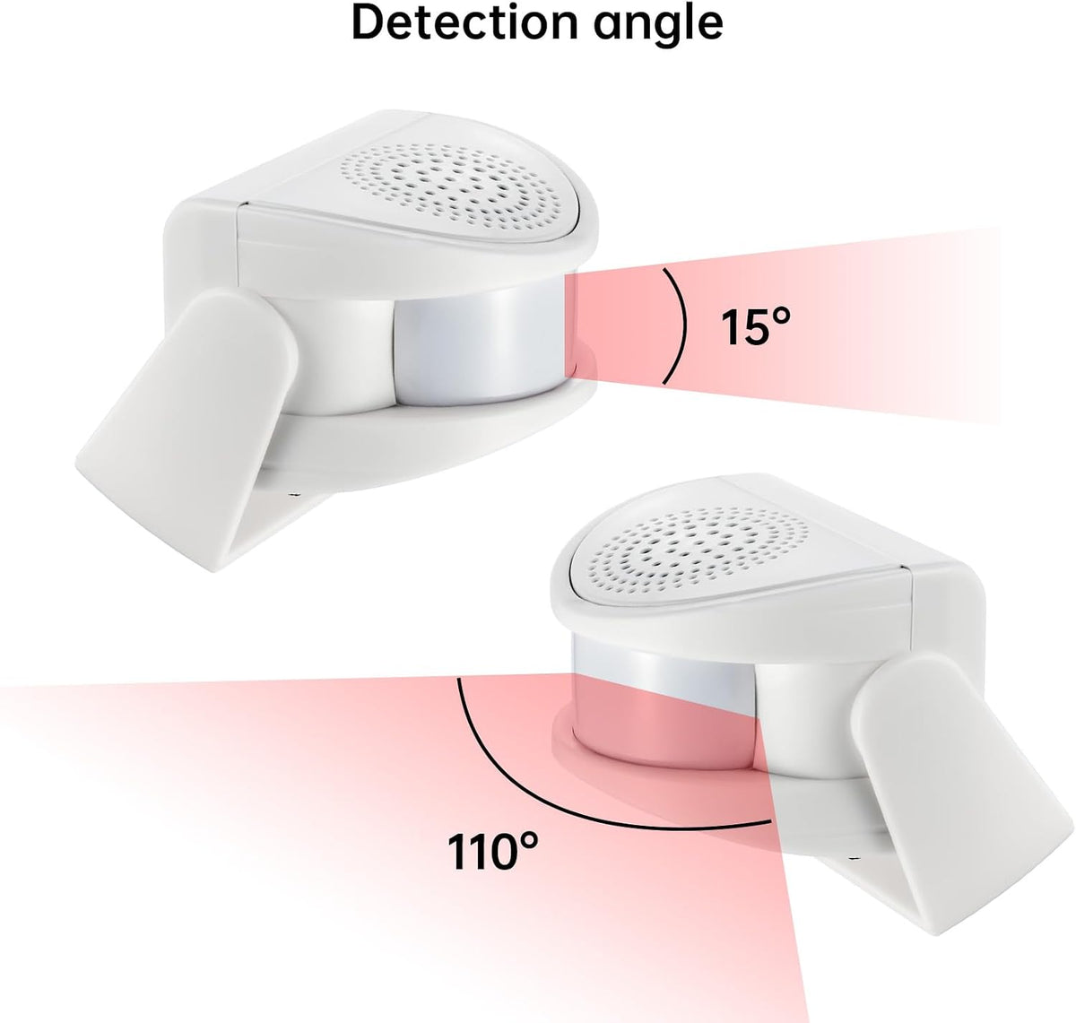 Motion Sensor Doorbell with 90dB Siren, Wireless Motion Detector Door Chime for Business When Entering, 3 Modes, 32 Tunes & 4 Volumes, Entry Alert for Home/Office/Store, with Power Adapter