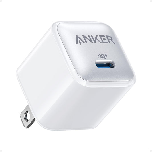 Anker USB C Charger Block 20W (Nano Pro), PIQ 3.0 Compact Fast Charger for iPhone 17/16/15/14/13 Series, Galaxy, Pixel 4/3, iPad (Cable Not Included) | For iPhone 17/16/15/14/13, Galaxy, Pixel 4/3, iPad and More Devices (Cable Not Included)
