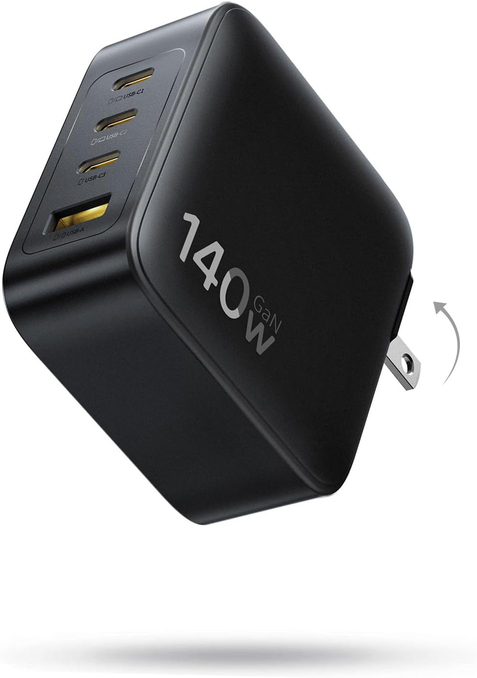 Baseus PD3.1 140W USB C Charger PPS Fast Charger Type C Fast Charging Block | USB C Brick for MacBook Air/Pro, Pixelbook, iPad, iPhone 17/16/15 Series, Galaxy S25 Ultra and More