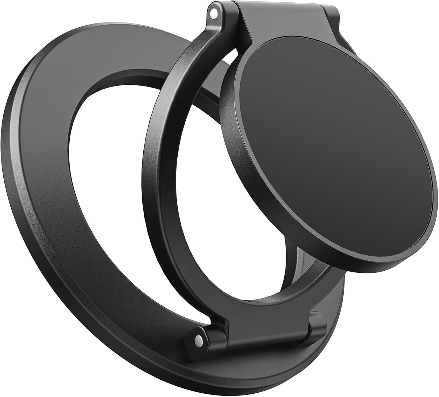 SUPERONE Dual-Sided Magnetic Ring Holder for Gym MagSafe Stand & Phone Grip | Ring holder & Kickstand for iPhone 17/16/15/14/13/12 MagSafe Dual magnets stick to gym equipment, car mounts & metal surfaces