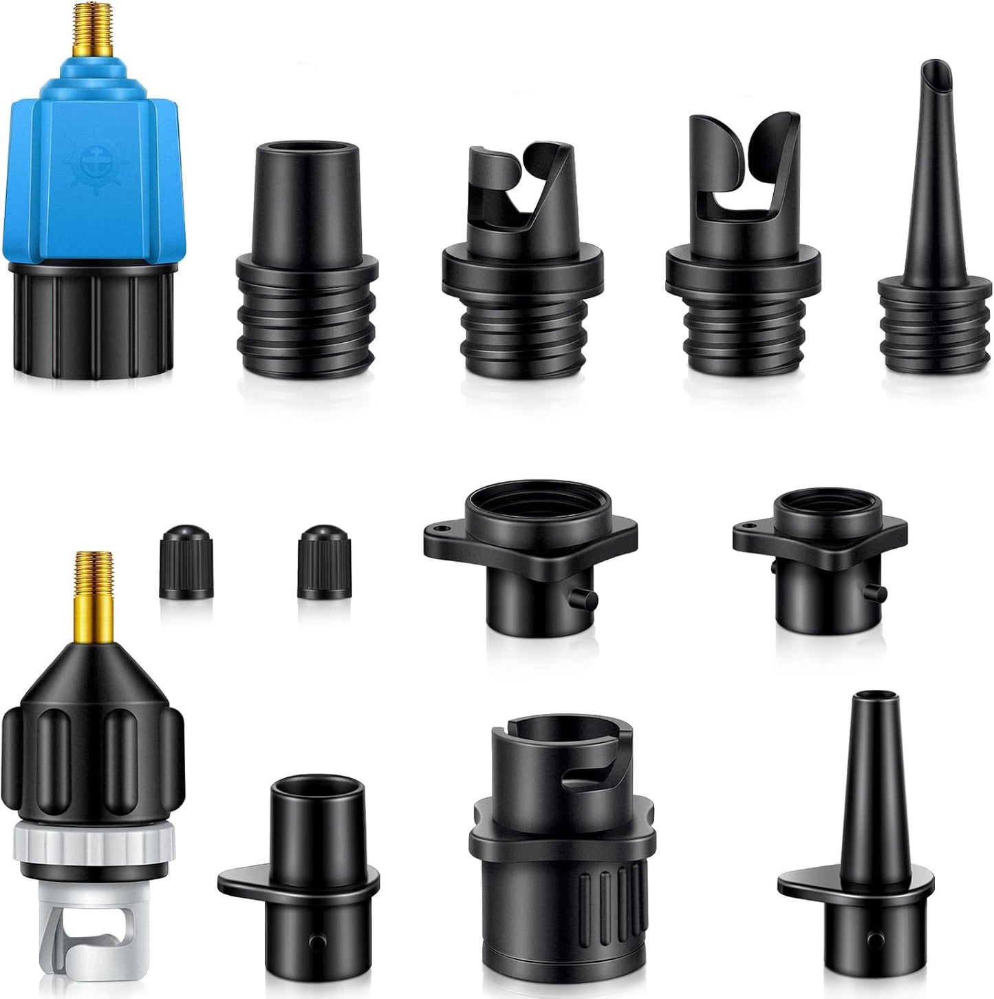 Treela Air Pump Adapter Compatible with SUP Pump 9 Nozzle