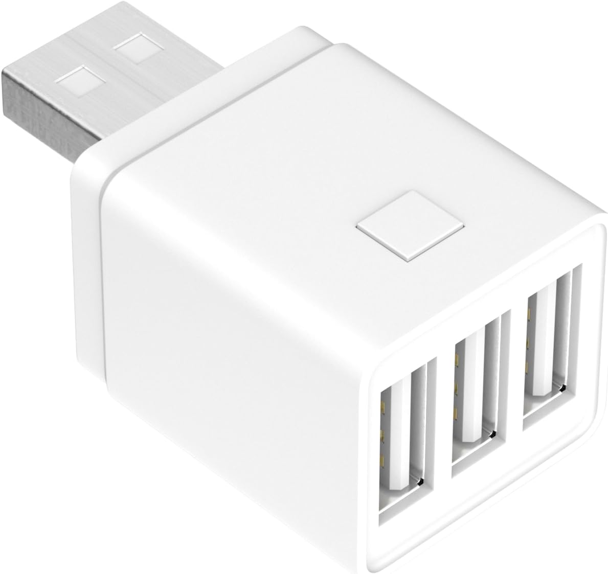 WiFi Smart USB Adapter Compatible with Alexa, Voice & APP Remote Control, Schedule & Timer,for Fan,Lamp,Phone (3 CH)