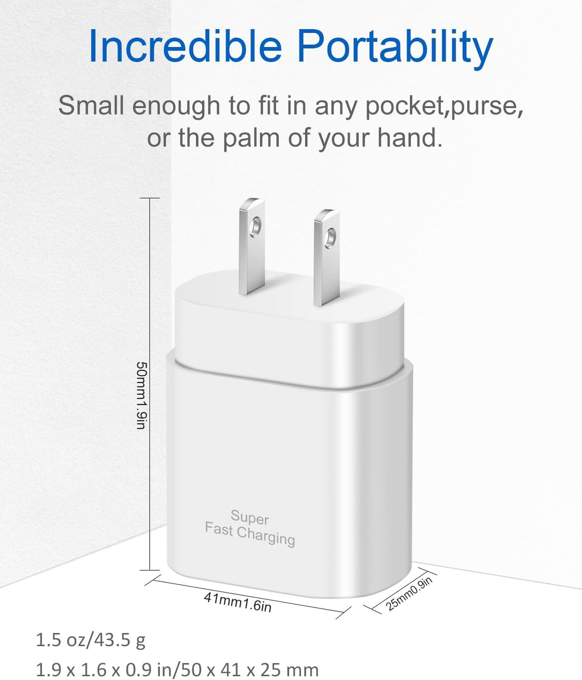 Type C Charger Fast Charging,USB C Charger,25W Samsung Super Fast Charger