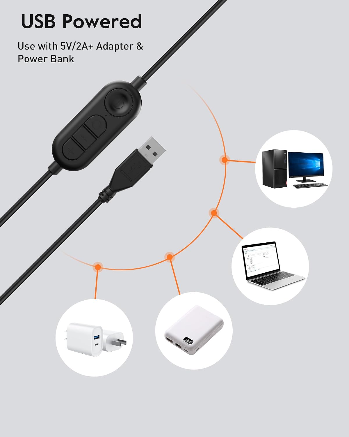 LitONES Webcam Ring Light for Laptop, Monitor & Desk - Screen-Safe Clip | Eye-Caring Diffused LED Light with Adjustable Monitor Mount, CRI 97.8+, 50 Lighting Modes for Zoom, Video Calls & Streaming