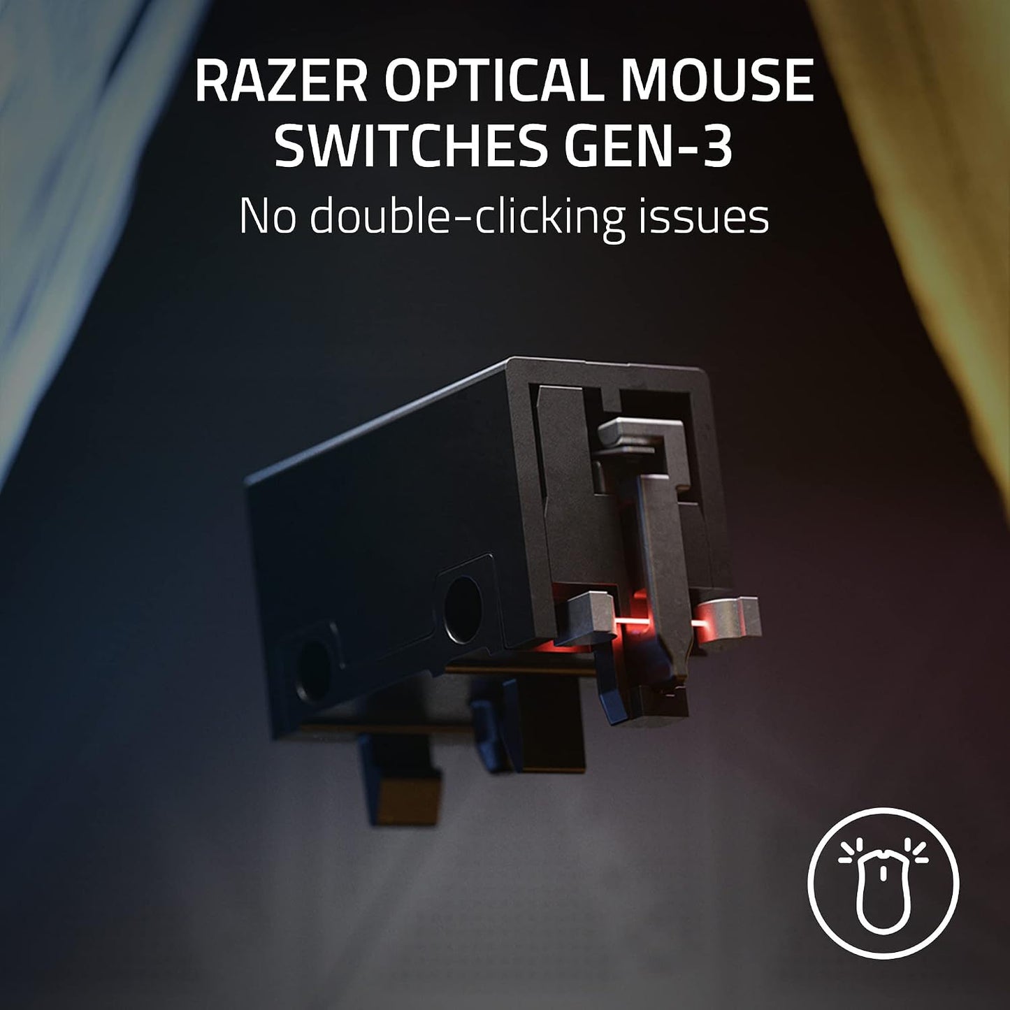Razer DeathAdder V3 Wired Gaming Mouse, 8Khz, 59g, Black