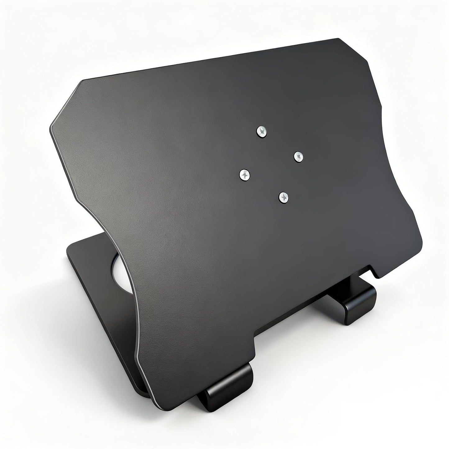 Foldable Ventilated Cooling Laptop Stand, Ergonomic Adjustable Laptop Riser for Desk, Height Adjustable Notebook Holder Compatible with 10–17.3 Inch Laptops