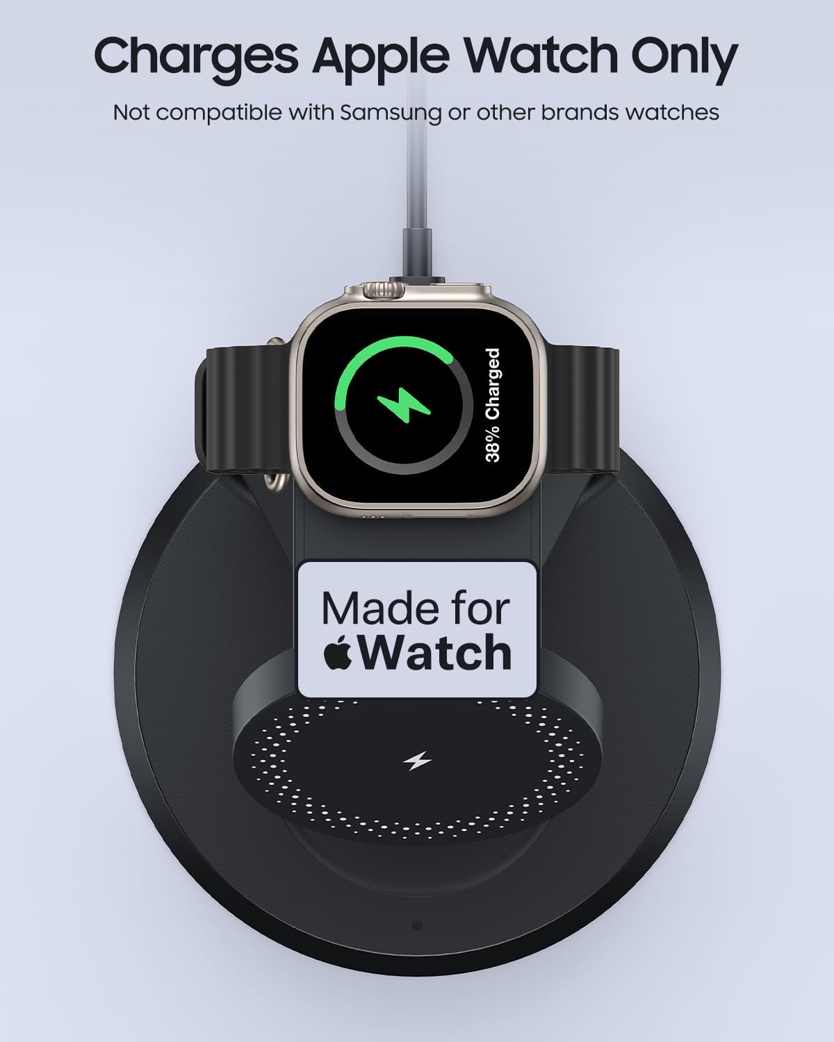 Meifigno 25W Fast 3 in 1 Charging Station for Apple Multiple Devices | 25W Magnetic Charger for iPhone 17/16, Compatible with MagSafe, with 45W Adapter, Watch Charger Stand for iWatch & Airpods
