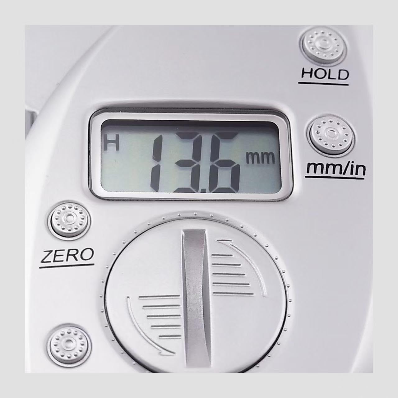 Digital Body Fat Caliper with LCD Display – Handheld Skinfold Fat Tester with Body Tape Measure, Accurate Body Fat Measurement Tool for Men and Women, Portable Fitness Analyzer, mm/in Units