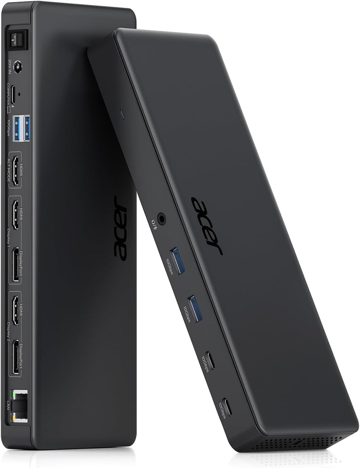 Acer Displaylink Docking Station 3 Monitors 4K@60Hz, USB-C Dock for MacBook