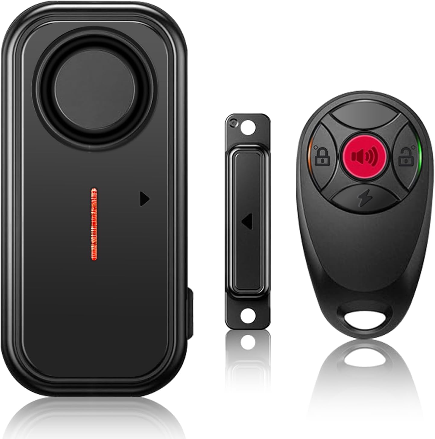 HENDUN Upgraded Window and Door Alarm with Remote, Pool Alarm for Kids Safety, IP66 Waterproof Indoor/Outdoor Home Security Sensor, Wireless Doorbell Chime/Buzzer When Opened Loud