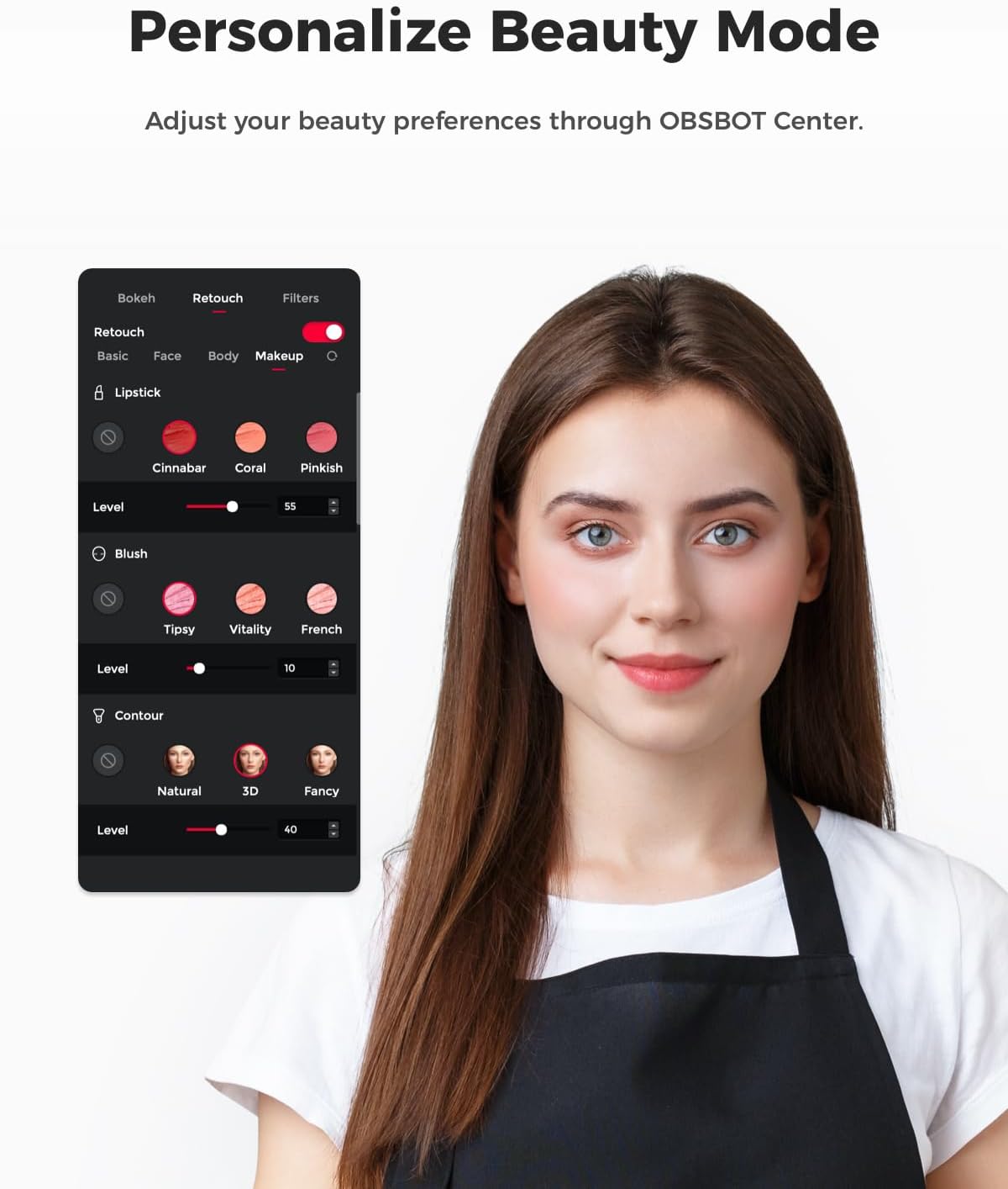 OBSBOT Meet SE 1080P 100FPS Webcam for PC, AI Framing Streaming Camera | 1/2.8" Sensor, Beauty Mode, Gesture Control, Staggered HDR, Web Camera for Desktop Computer, Laptop, Meeting.(Space Grey)