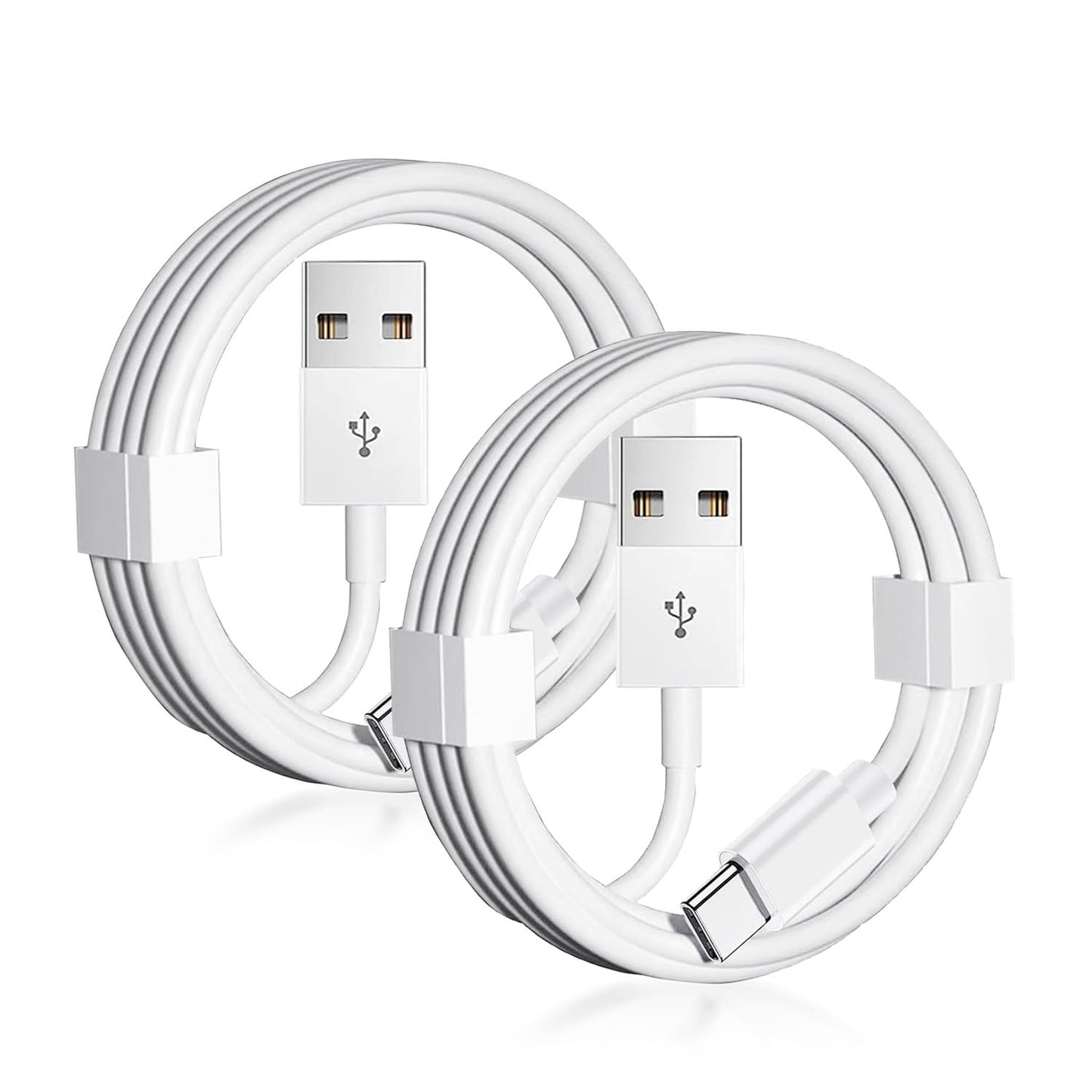 2-Pack 1.5FT Short Car Carplay Cable for iPhone 17 15 16 /Air/ Pro Max, USB A to USB C for Carplay for iPhone USB Cord, Car Charger for iPhone 17 Air Charging Cable, iPad Pro, iPad Car Charger Cord