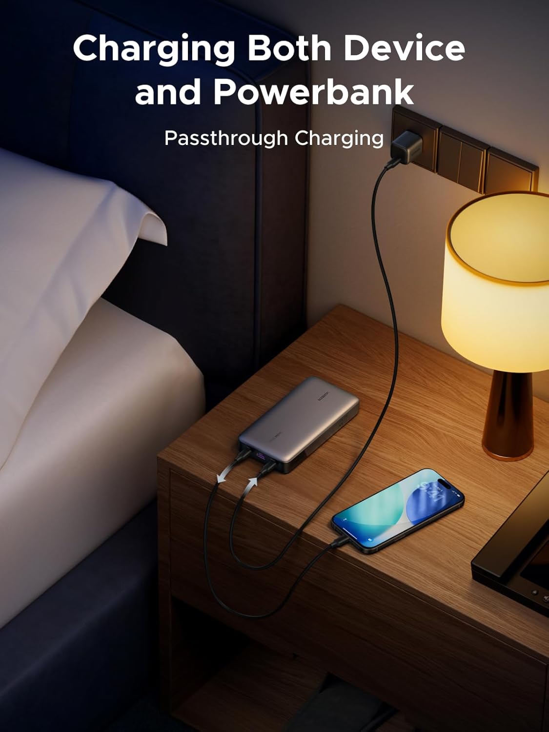 UGREEN Nexode 25000mAh 145W 3-Port USB-C Power Bank for iPhone 17 Pro Max | 3 USB-C ports, PD fast high-capacity 25000mAh for laptops, Steam Deck, iPad, Galaxy S26, Dell XPS