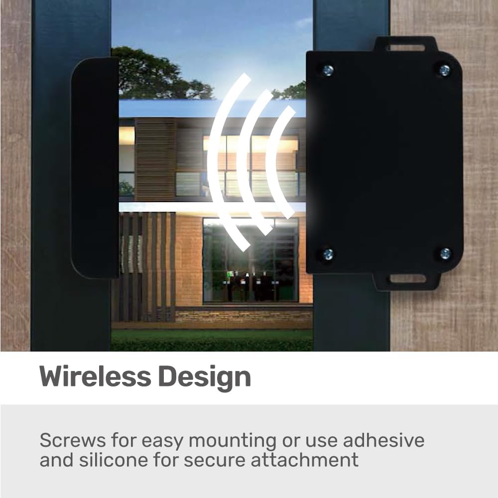 TMT SN1 Wireless Smart Door Sensor, WiFi Window Alarm Sensor Up to 164 Feet, Wireless Contact Sensor for Home Security, Smart Home Devices Compatible with with ChowBOX