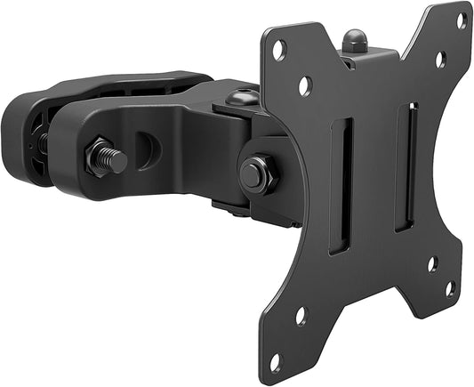 monTEK Pole Monitor Mount Bracket, Full Motion,17–32" Screen,Up to 17.6 Lbs | Lightweight Portable Pole Mount for 17–32"Monitors, Fits 1.1"–2.4" Poles, Ideal for Office, Classroom & Gaming Setups