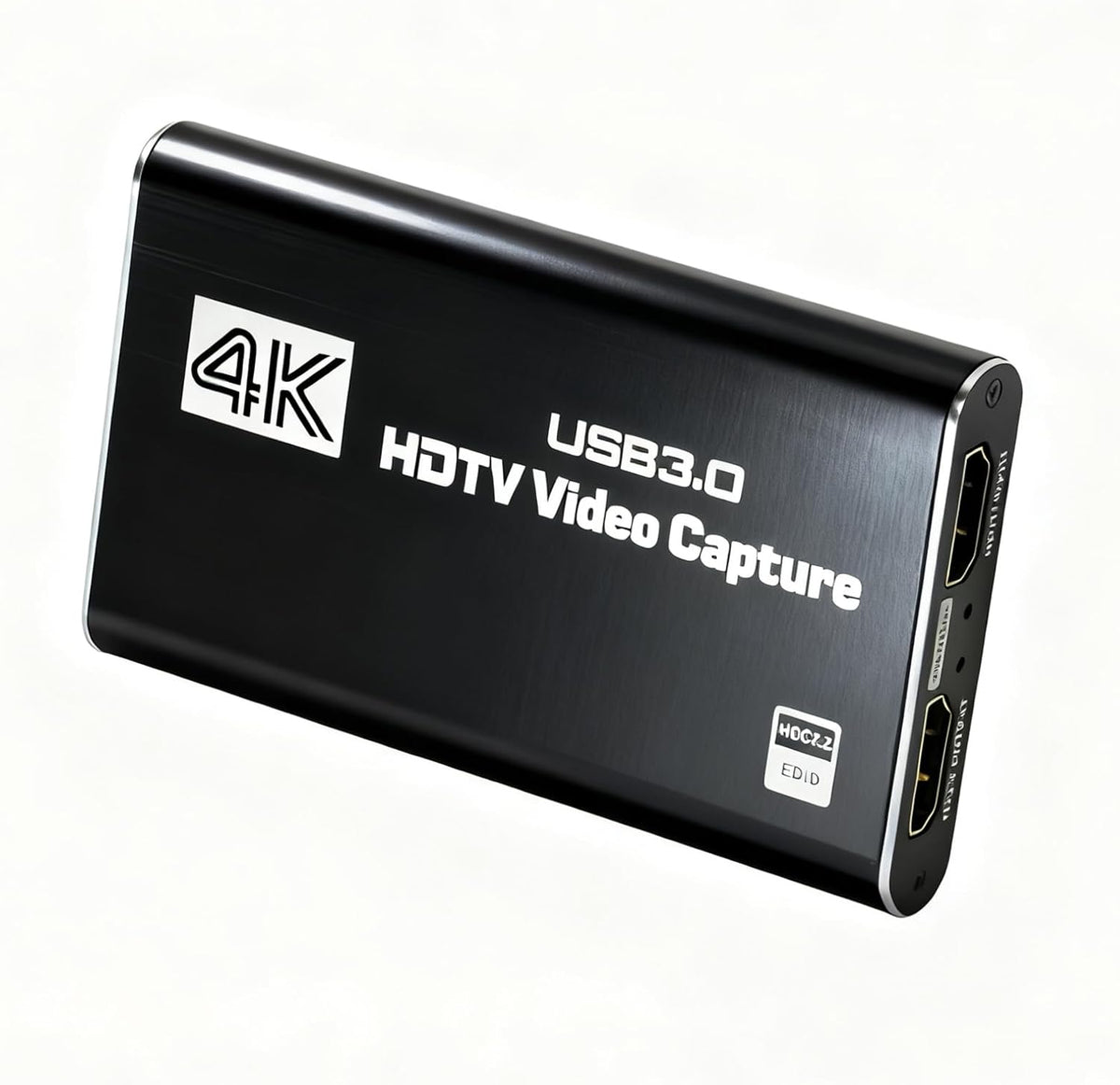 4K HDMI Video Capture Card with Microphone Full HD 1080P 60FPS | USB 3.0 Gaming Capture Device, Compatible with Switch/Xbox/PS4/PS5/PC/OBS