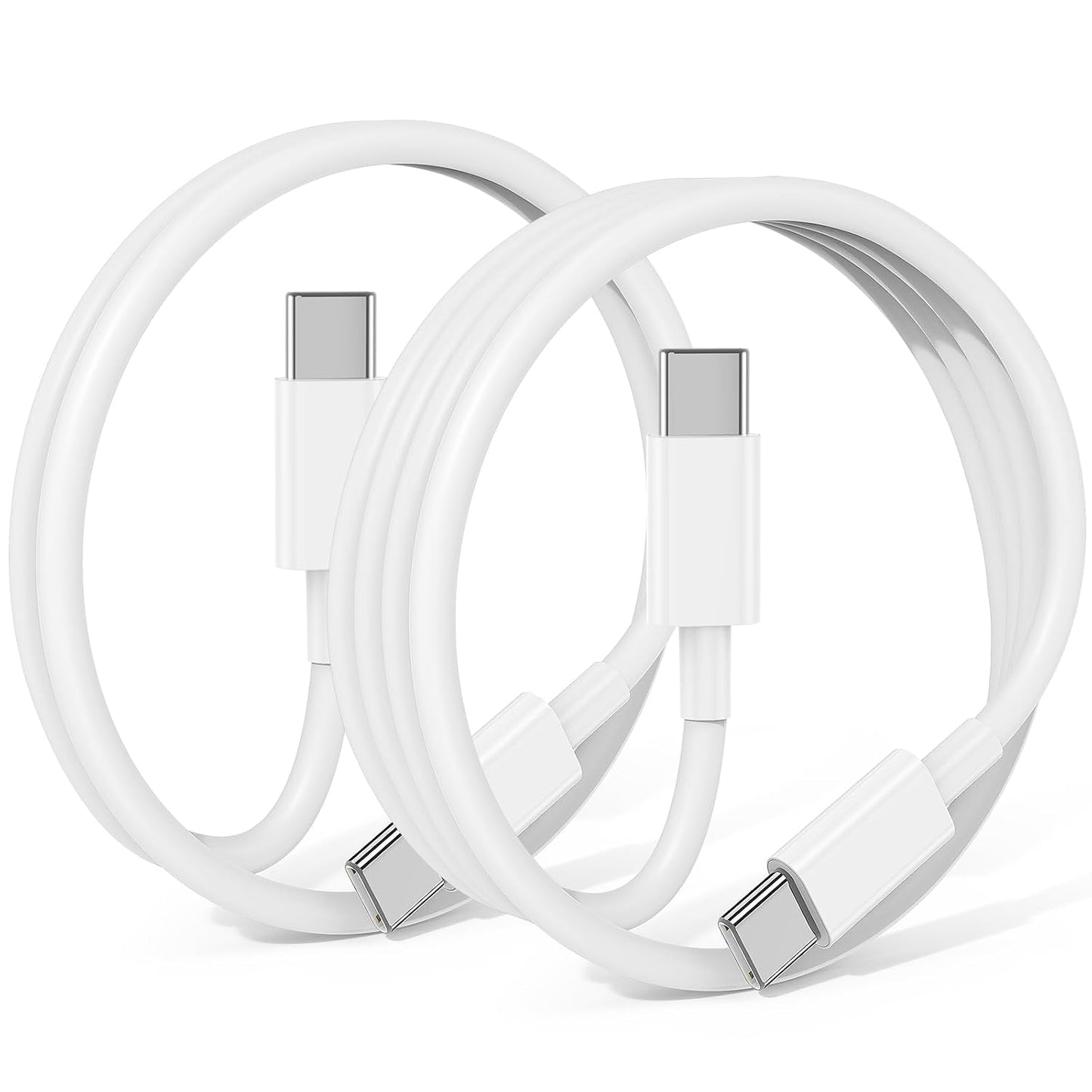 Car Carplay Cable for iPhone 17 16 15 Pro Plus Pro Max Air，3-Pack [3.3FT+3.3FT+6FT] USB A to USB C Cable for iPhone 17 16 15，for iPad Pro/Air/Mini，for Galaxy S25 S24，for MacBook Pro/Air and More