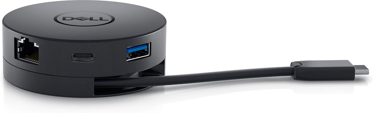 Dell DA300 USB-C Mobile Adapter, Bases & Docking Stations, Black