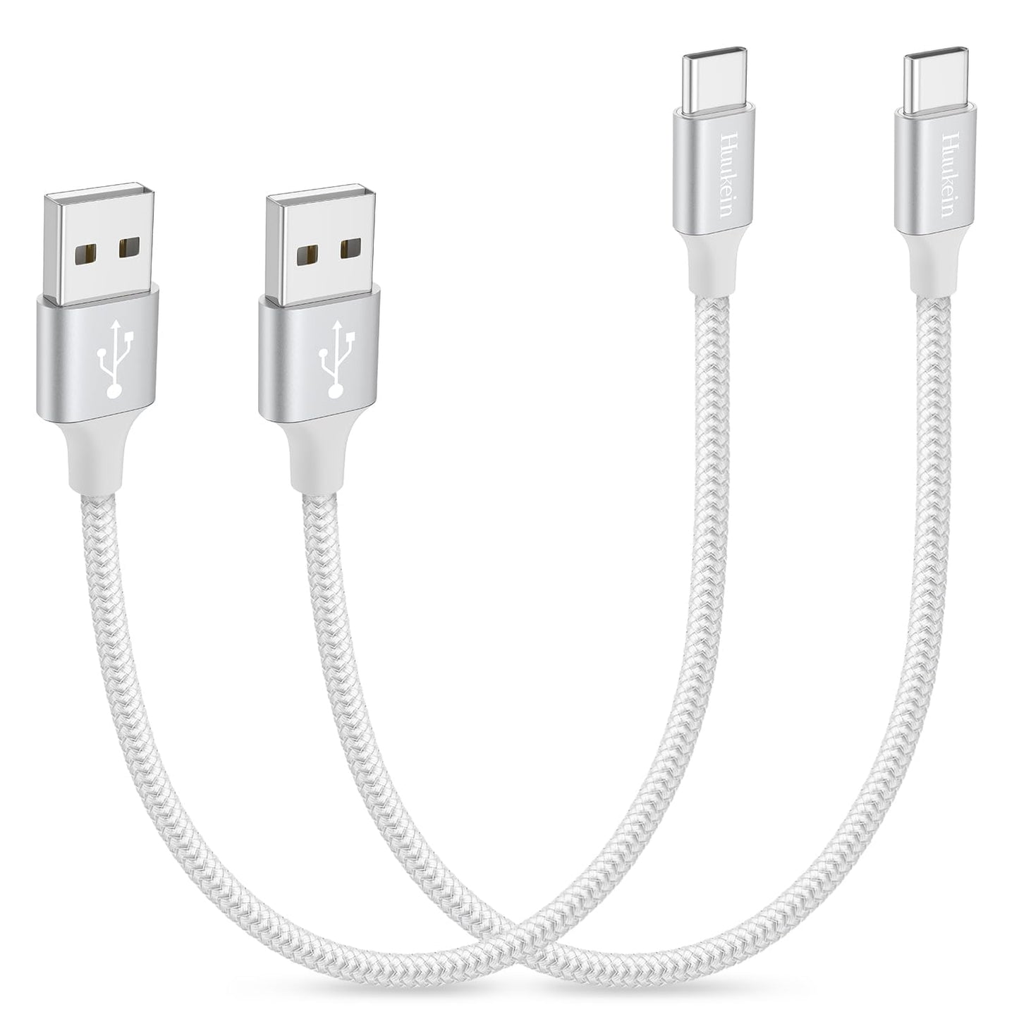 USB C Cable 15ft, Long USB A to USB C Fast Charging, USBC Charger Cord | Nylon Braided for iPhone 17 Air 16 15 Pro Max Plus, for Samsung Galaxy S21 Note 10