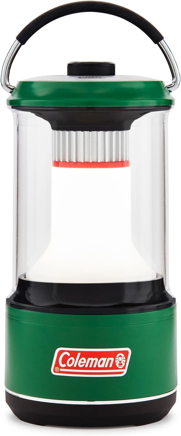 Coleman LED Lantern with Enhanced Battery Protection, Water-Resistant, Batteries Last up to 25% Longer Than Other Lanterns, Great for Camping, Power Outage, Emergencies, & More