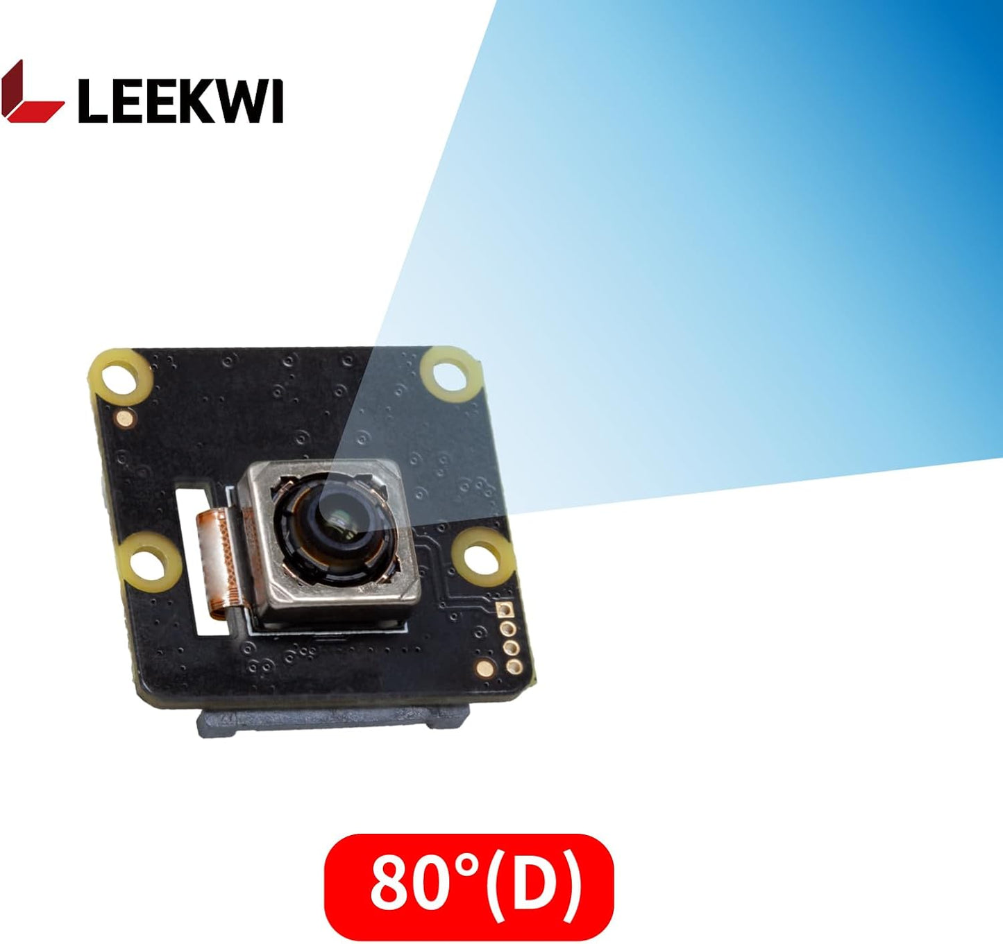 IMX519 Autofocus Raspberry Pi Camera for Pi 5, 4, Zero 2W, 16MP PDAF&CDAF High Resolution Camera Module, Compatible with Raspberry Pi Accessories