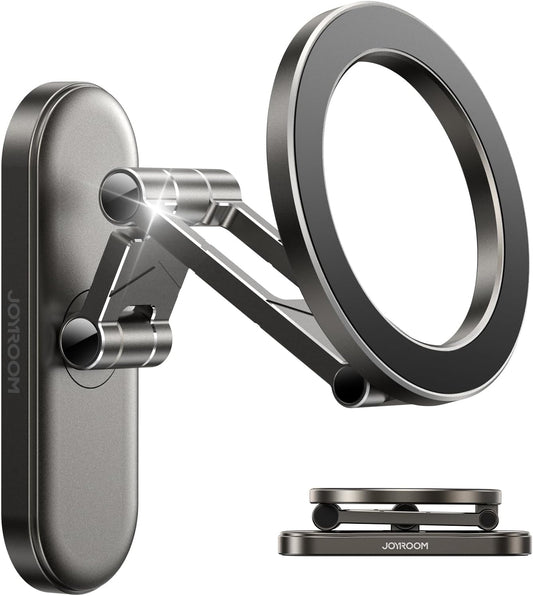 Magnetic Golf Cart Phone Holder, [Tri-Fold+All Alloy] Golf Cart Accessories | 2026 Unique Golf Gifts for Men Golfers Him Father, Compatible with MagSafe iPhone 17-12 for Club Car, EZGO, Yamaha