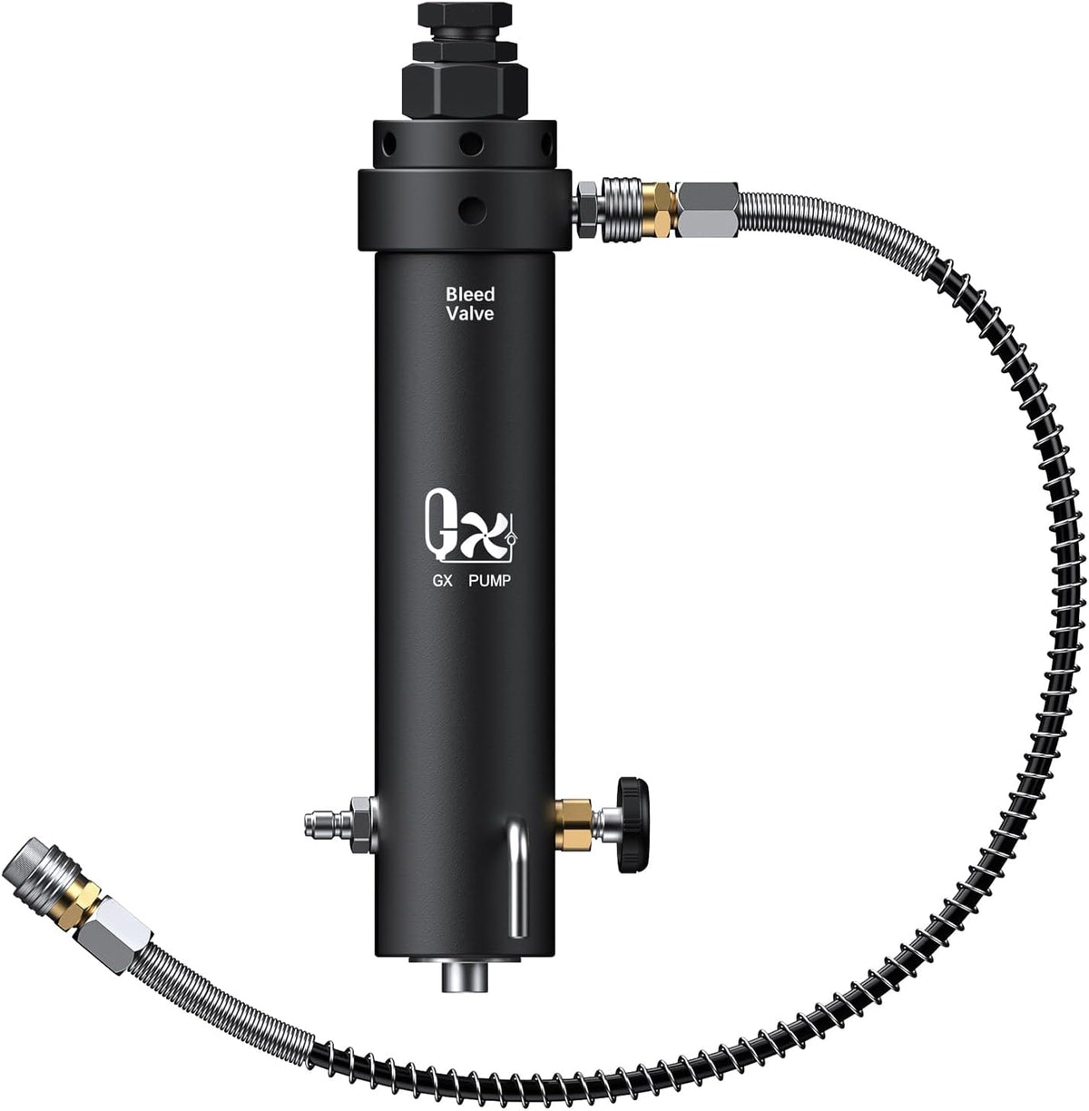 GX-PUMP Professional-Grade High Pressure PCP Air Compressor Filter | with Pressure Maintaining Function- 5800PSI Oil/Water Separator, Magnetic or Screw Mounting ,Dry Air Intake for Paintball