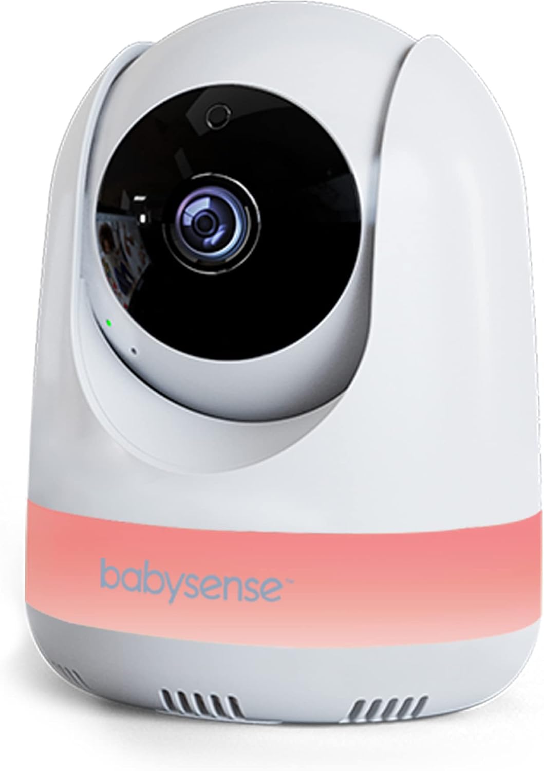 Babysense Add On Camera Video Baby Monitor MaxView, Remote Pan Tilt Zoom, Two-Way Talk-Back Audio, Long Range, Night Vision, RGB Night Light, Lullabies, Temperature Monitoring