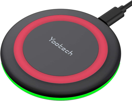 Yootech Wireless Charger,10W Max Wireless Charging Pad(No AC Adapter)