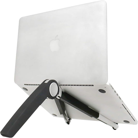 Laptop Stand Adjustable Portable Tablet Holder,Cooling Portable Ventilated Stand,Multifunction Folding Bracket,Ergonomic Desktop Stand Fits Notebooks from 10"-17" and All Tablets