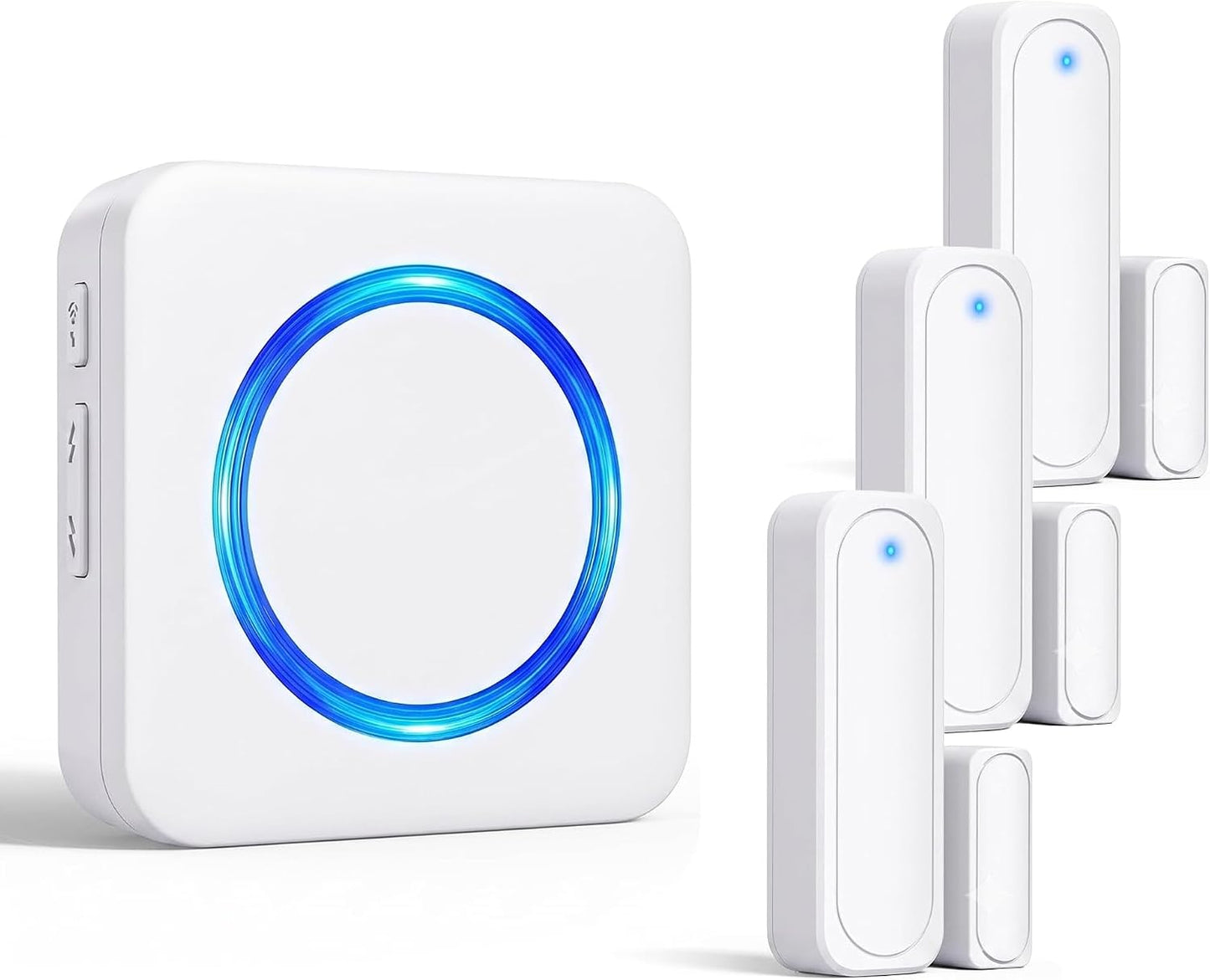 Door Chime When Door Opens, Satisure Wireless Doorbell Sensor Alarm | 700FT Door Entry Alert with 58 Chimes & 5 Volume Levels. Ideal Door Sensor Chime for Kids, Toddler & Dementia Safety