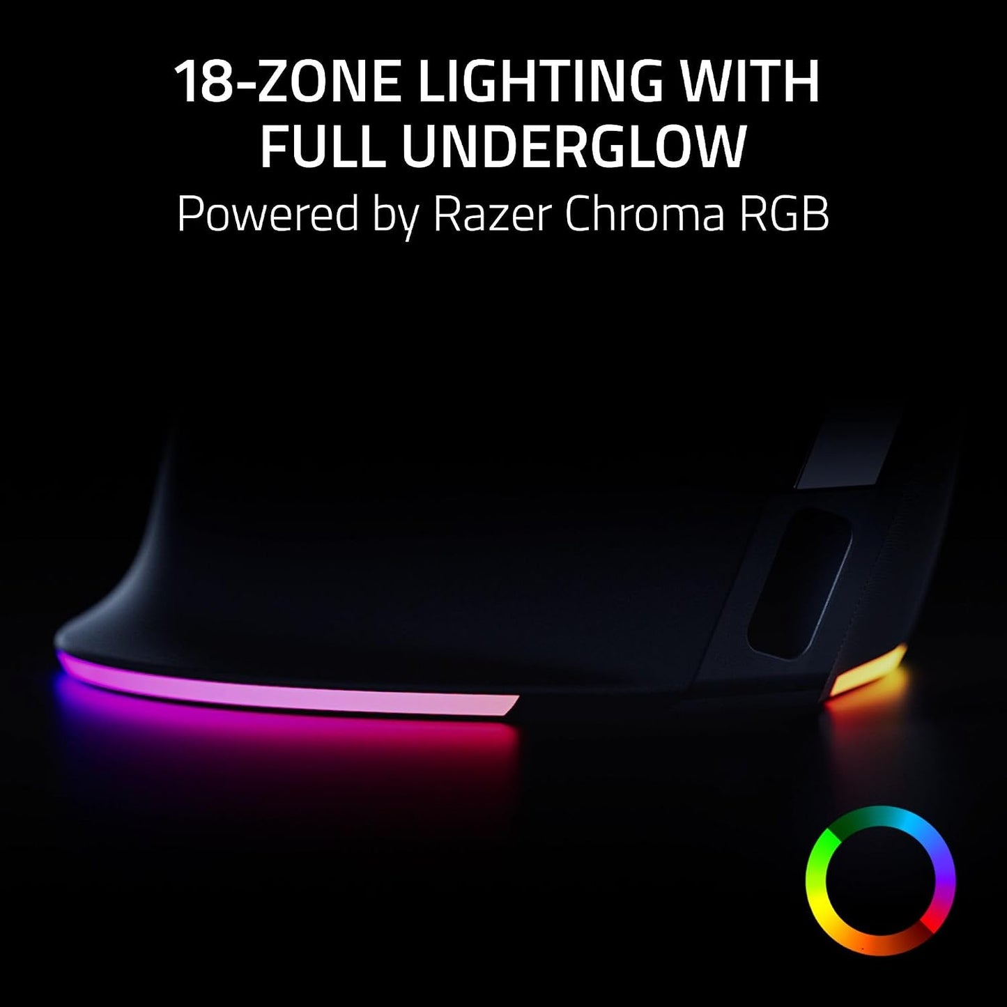 Razer Pro Click V2 Vertical Wireless Mouse, 6 Button Ergonomic Design | One Click AI Prompt, Supports Windows & Mac, Multi Device Connectivity via 2.4GHz, Bluetooth, or USB C Wired Mode, Chroma RGB