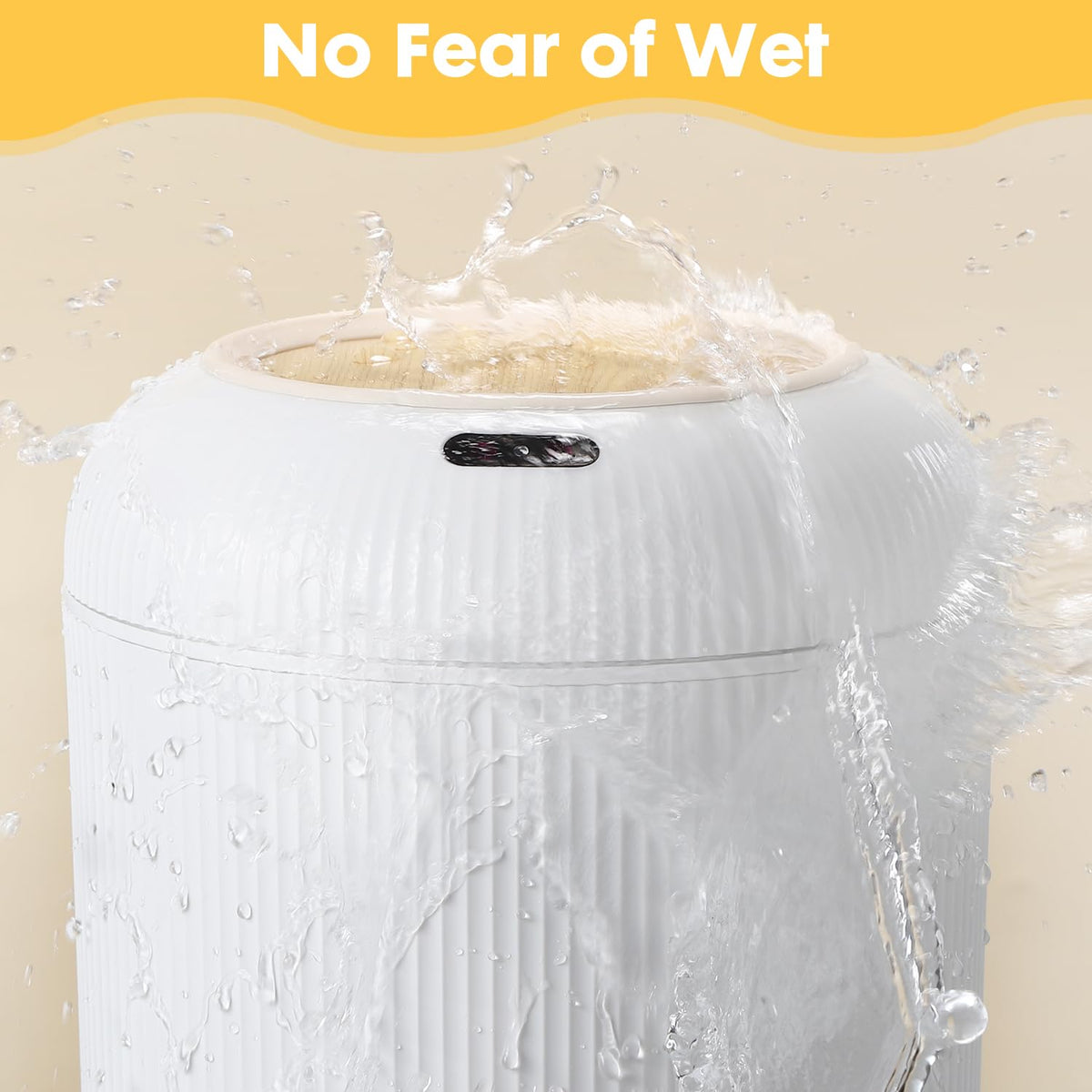Motion Sensor Bathroom Trash Can,3 Gallon Auto Touchless Trash Bin