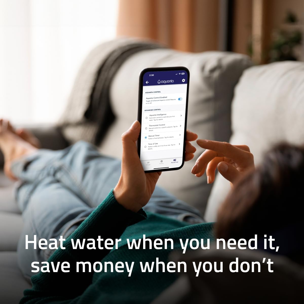 Digital Water Heater Timer. WiFi Smart Water Heater Controller. Reduce Electricity Waste. Installs in Minutes, No Plumbing Required. for Electric Water Heater, Leak Sensor Included