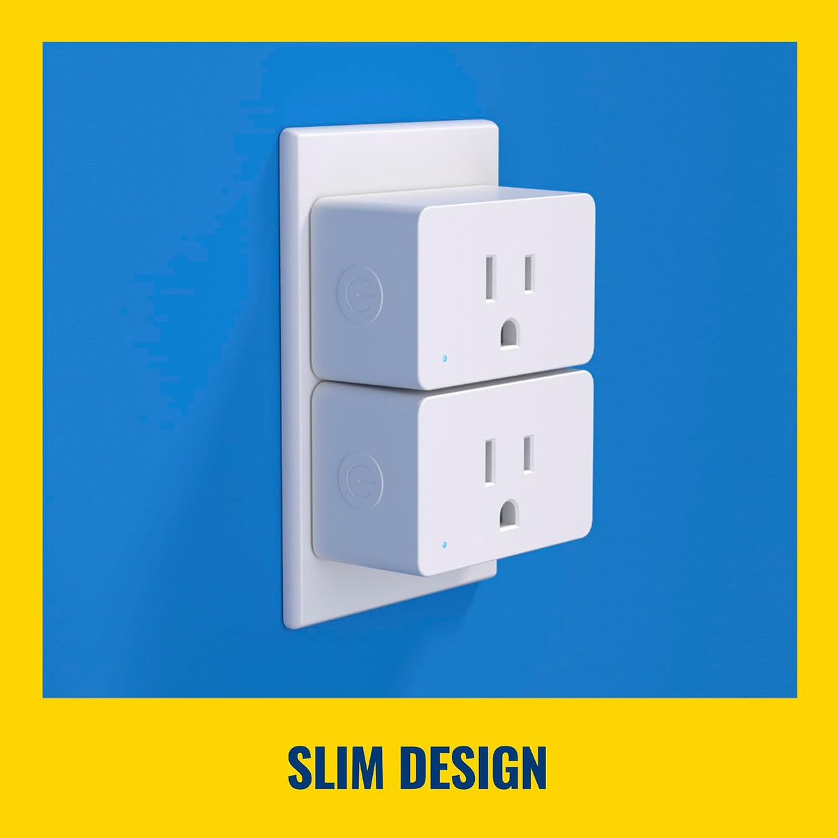 WiZ Smart Plug- Sunset to Sunrise Automation + Motion Detection + Control with Voice or App, Compatible with Alexa, Google Home, and HomeKit - WiFi Wall Outlet - 3 Pack