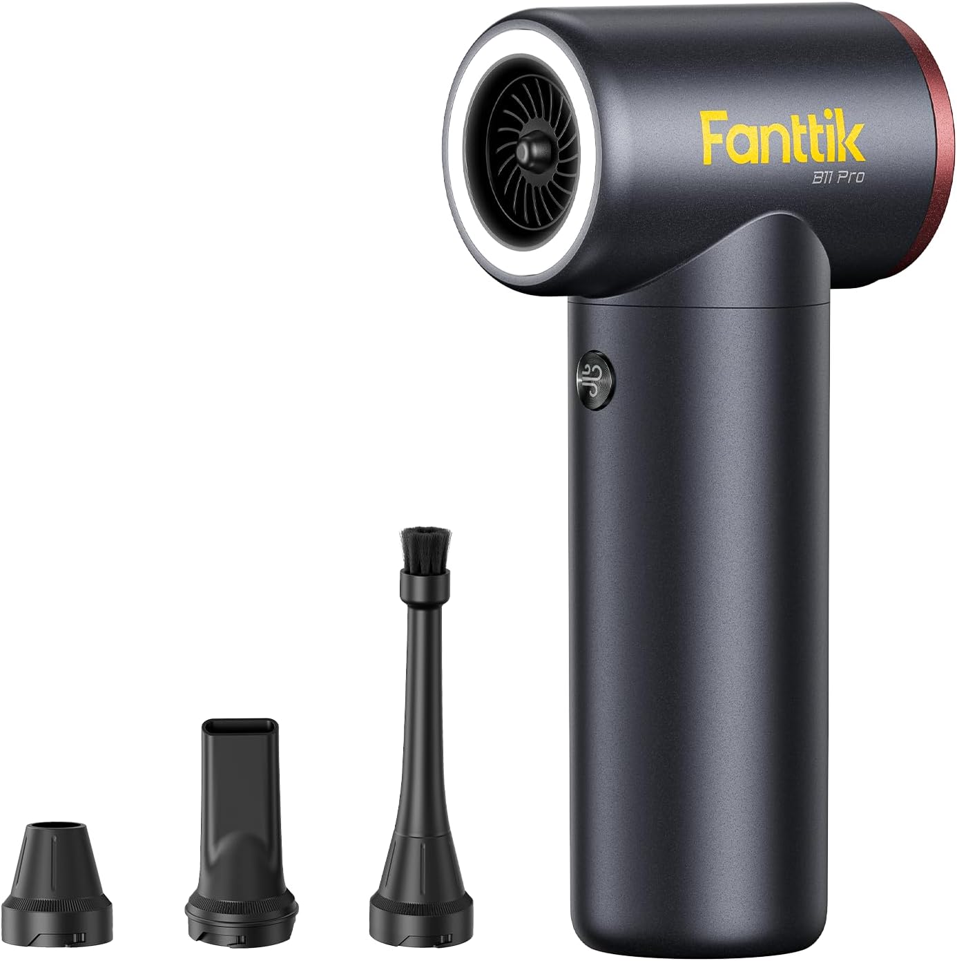 Fanttik B11 Pro Electric Air Duster | 110000RPM Brushless Motor, Compressed Air Duster, 100-Speed Adjustable, One-tap Booster, Electric Duster for PC, House