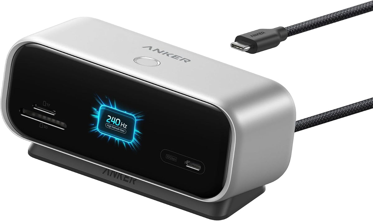 Anker Nano 10in1 USB C Hub, Smart Display Hub, Docking Station Dual Monitor